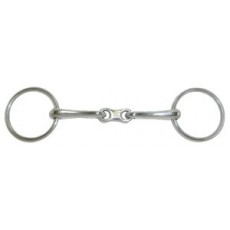 Ring Snaffle French Mouth Cob S/s