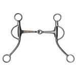 Black Training Bit Snaffle Cob