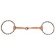 Ring Snaffle Copper Mouth Cob
