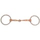 Ring Snaffle Copper Mouth Cob