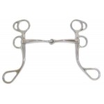 Argentina Snaffle Thin Mouth Cob  S/s