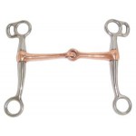 Breaking Snaffle Copper Mouth Cob  S/s