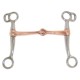 Breaking Snaffle Copper Mouth Cob  S/s