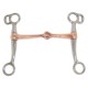 Breaking Snaffle Copper Mouth Cob  S/s