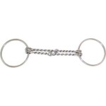 Ring Snaffle Twisted Wire Mouth Cob S/s
