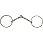 Ring Snaffle Twis Wire Mouth Thin Cob Ss