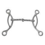 Sliding Gag Twisted Wire Mouth Full S/s