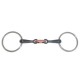 Ring Snaffle Double Broken Mouth  Cob Ss