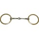 Ring Snaffle Brass Engraved Rings Cob Ss