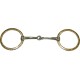 Ring Snaffle Brass Engraved Rings Cob Ss