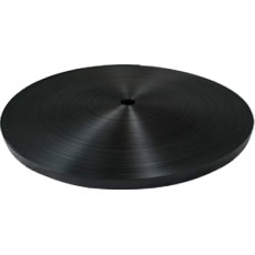 PVC WEBB BLACK 1 1/4" (32mm x 3mm)40ROLL