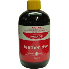 Leather Dye Waproo 500ml Black Raven Oil