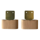Blevins Improved Leather 2 1/2 Solid Brass