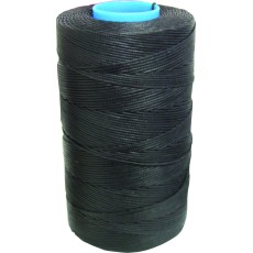 Braided Waxed Hand Thread 1.2mm Black