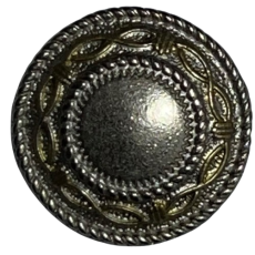 CONCHO CHICAGO SCREW 1 1/2" ROPE PATTERN