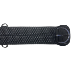 WESTERN GIRTH ANTI GALL WAFFLE BLK SS 28